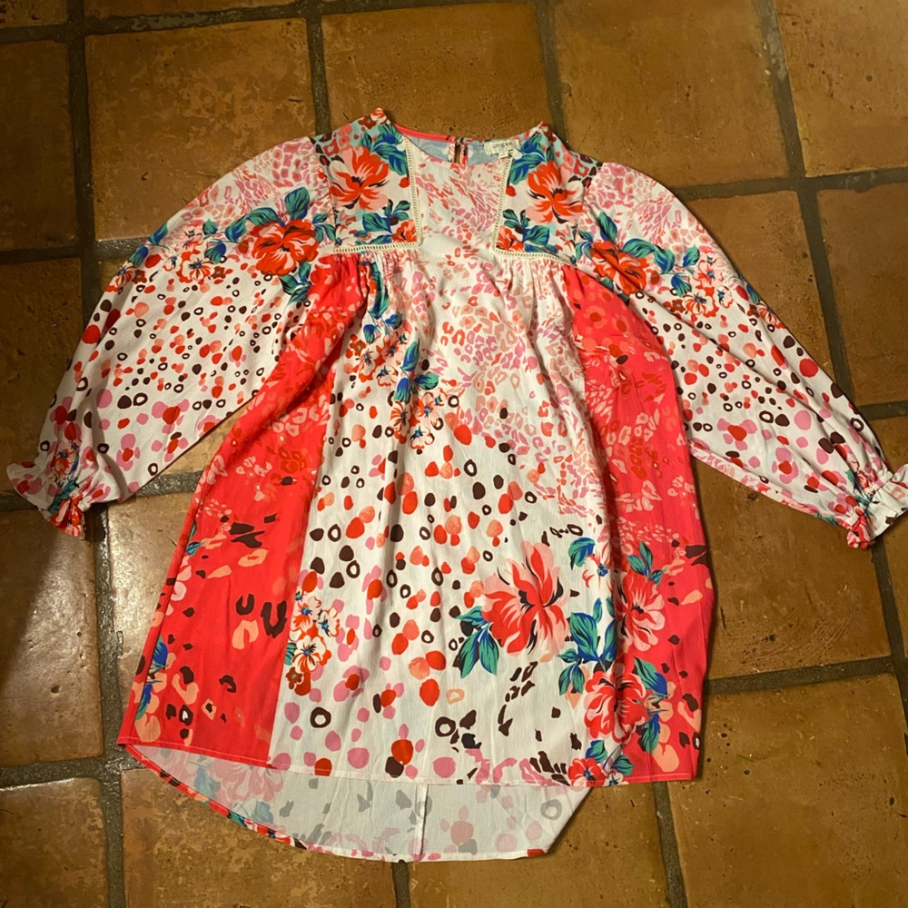 Umgee Floral Mini Dress